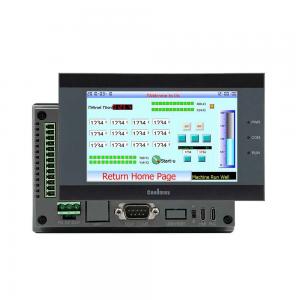 Wholesale Passive NPN 5 Inch Touch Screen PLC Combo 32 Bit CPU 408 MHz from china suppliers