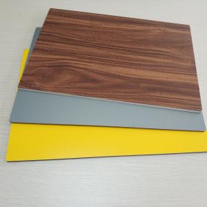 Wholesale Circular Cladding Wood Grain Aluminum Composite Panel Embossed Surface Density 2.5% from china suppliers