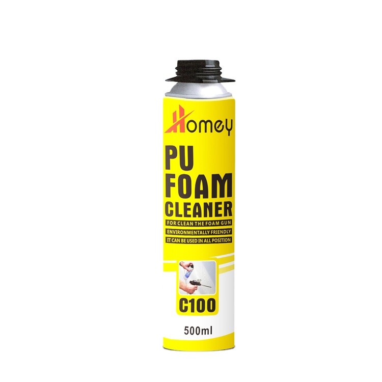 Wholesale Homey C100 500ml Cleaning Foam Spray PU Foam Adhesive from china suppliers