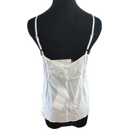Wholesale 100% Viscose White Spaghetti Straps Top Summer Women'S Singlet from china suppliers