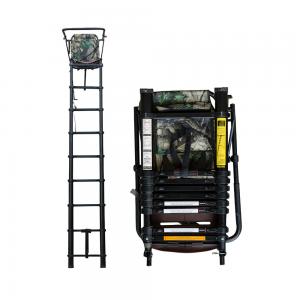 Wholesale Telescopic Folding Extendable Portable Aluminium Ladder Hunting Tree Stand from china suppliers
