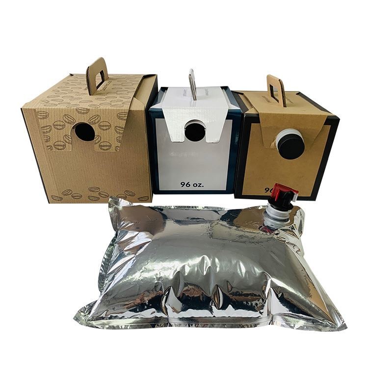 Buy cheap Aseptic 1L 2L 3L 5L 10L Wine Bib Bag In Box Dispenser With Tap from wholesalers