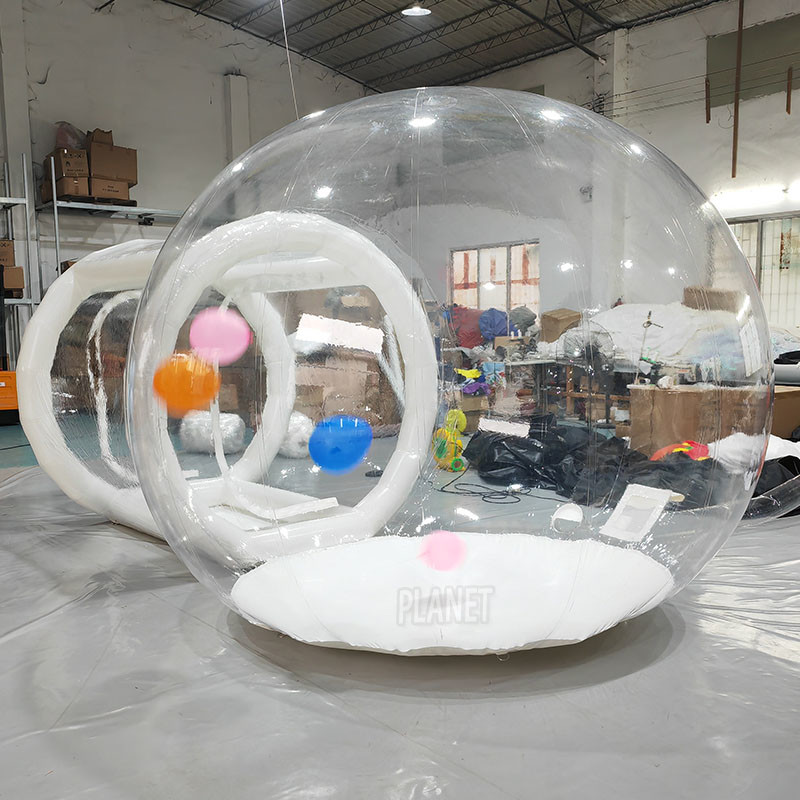 Airtight 3m PVC Bubble Tent House Inflatable Bubble House Clear Bubble Balloon House
