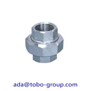 Wholesale Butt Welded Pipe Fittings Female Threaded Unfixed Hexagon Pipe Fittings Union 1/8'' - 6'' from china suppliers