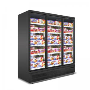 Wholesale Supermarket Frozen Food 3 Doors Upright Freezer from china suppliers