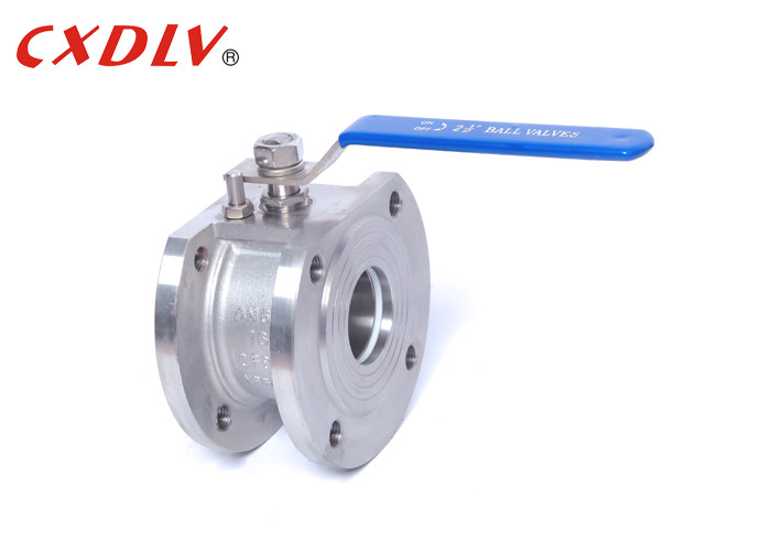 Wholesale 1pc Handle Wafer Flanged Ball Valve PTFE PPL Seat Italy Ball Valve Normal Pressure from china suppliers