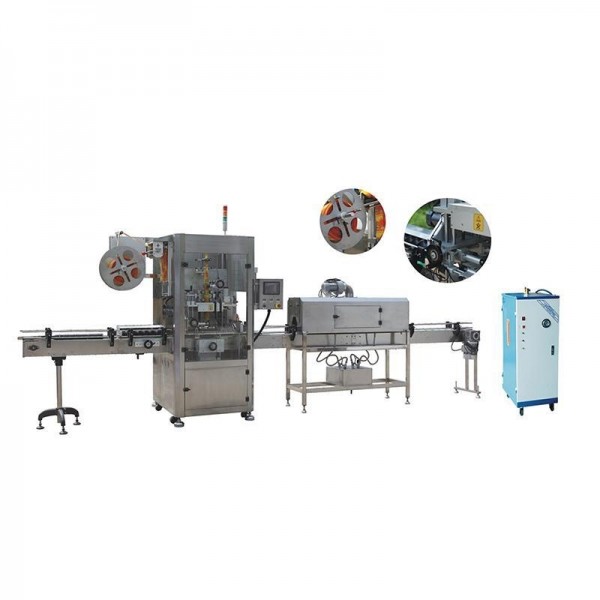 Buy cheap Full Automatic Bottle Packing Plant PVC Sleeve Shrink Label Applicator Machine from wholesalers
