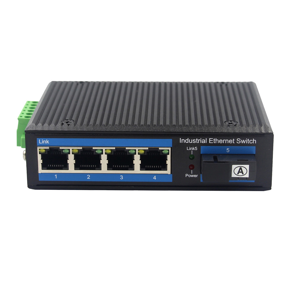 Wholesale 10/100/1000M 4 Ports RJ45 To Fiber Converter Simplex 1310nm / 1550nm SC from china suppliers