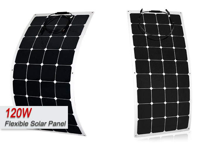 Wholesale 120 Watt RV Solar Panels 12v Flexible Portable Solar Power For RV Trailers  from china suppliers