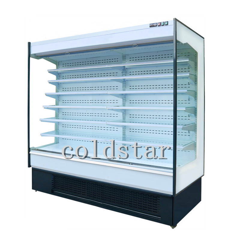 Wholesale Commercial multi-deck open display chiller/ showcase refrigerator/ supermarket fridge from china suppliers