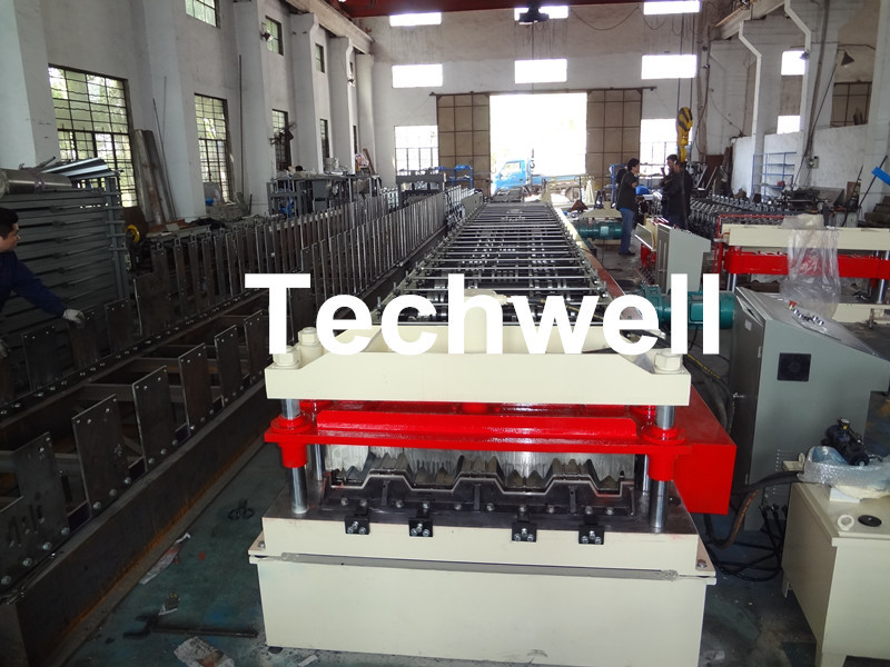 Wholesale Cr12 Automatic Galvanized Steel Sheet Floor Deck Roll Forming Machine PLC frequency control from china suppliers