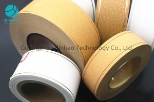 Cigarette Packaging Tobacco Filter Paper Roll Print Hot Stamp Transferred