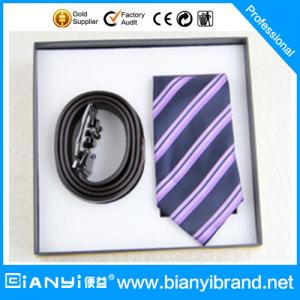 Wholesale Latest Popular Satin Fabric Printing Necktie Gift Set For Men from china suppliers