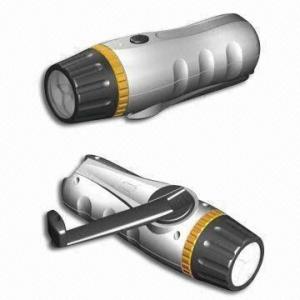 Wholesale Crank LED Flashlights, Operated by 3.6V/300mAh Ni-MH Cells from china suppliers