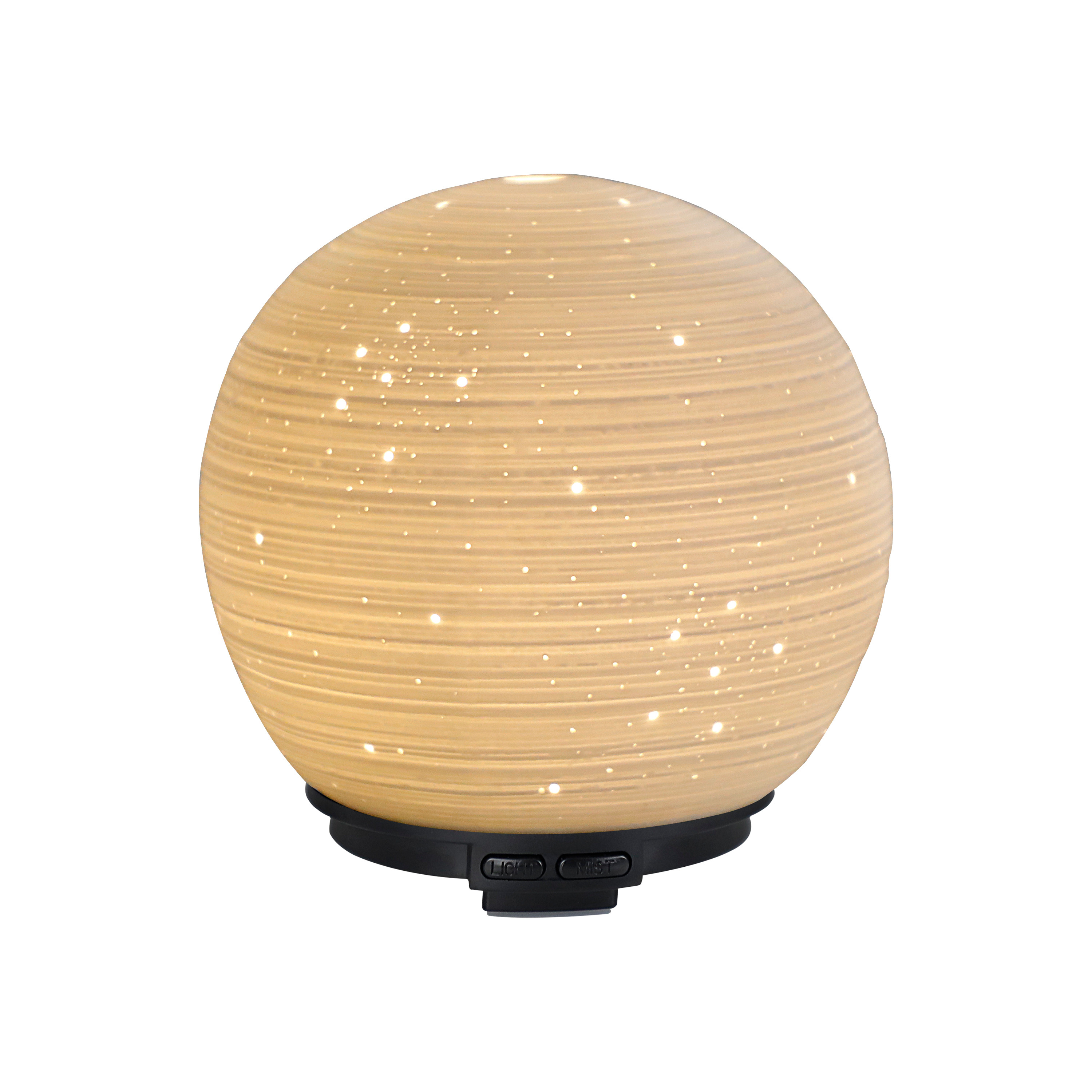 China Antique 24V 500mA Ceramic Diffuser Humidifier 100ml With Night Light for sale