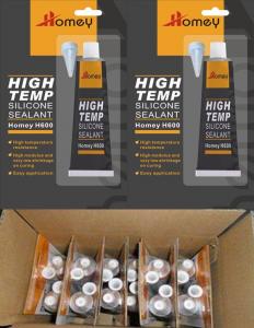 Wholesale High Heat Silicone Sealant , Heat Resistant Silicone Sealant 12 Months Shelf Life from china suppliers