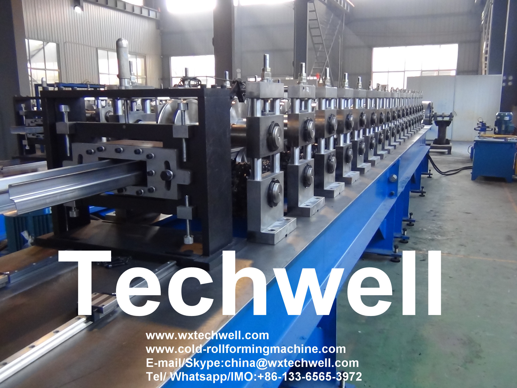 Wholesale 3.0mm Galvanized Steel Shelf Rack Roll Forming Machine 20m/Min GCr15 Steel Roller from china suppliers