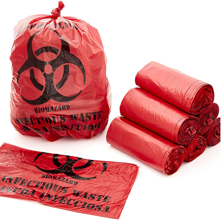 Wholesale Red 19*23in Autoclavable Biohazard Trash Bag Biodegradable from china suppliers