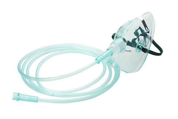 Wholesale Medical PVC Medium Concentration Oxygen Mask Disposable Comfortable S M L XL Size from china suppliers