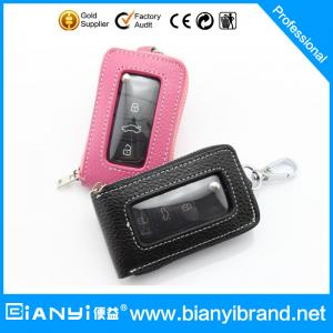 Wholesale 2015 Wholesale car logo leather key case/ key bag /keychain holder with hooks from china suppliers