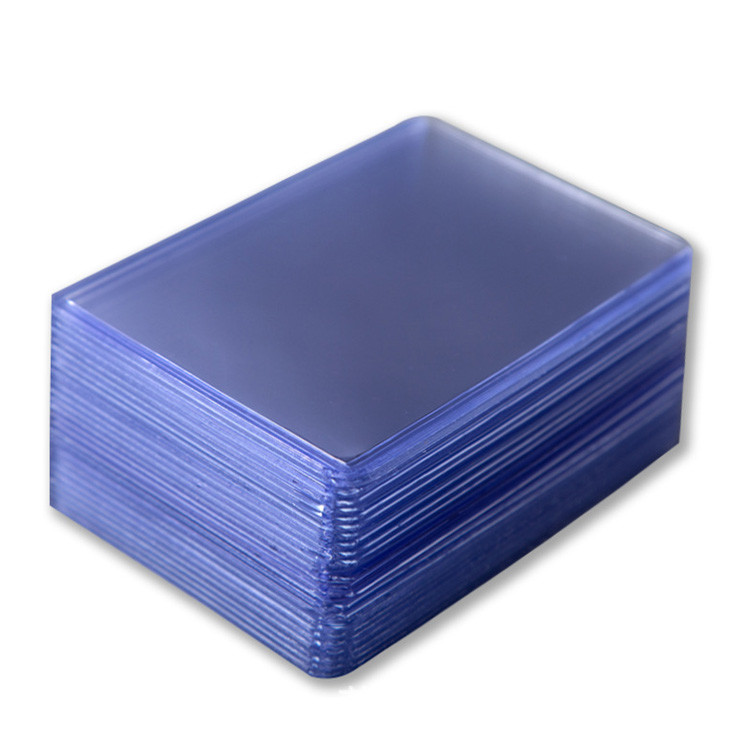Wholesale Plastic 3x4 Inch 35pt Sticker Trading Card Sleeve UV Printing from china suppliers
