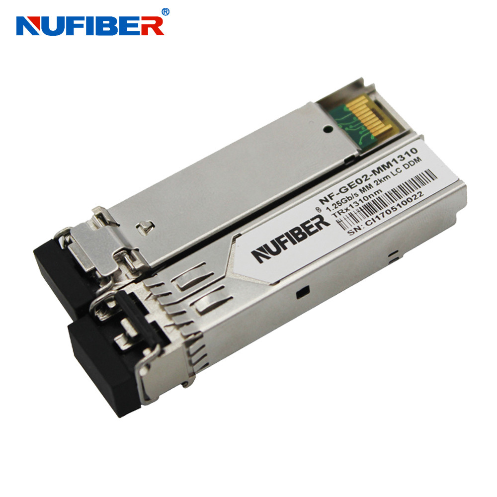 Wholesale 2km 1310nm Dual Fiber LC Multimode 1.25G SFP Transceiver Module from china suppliers