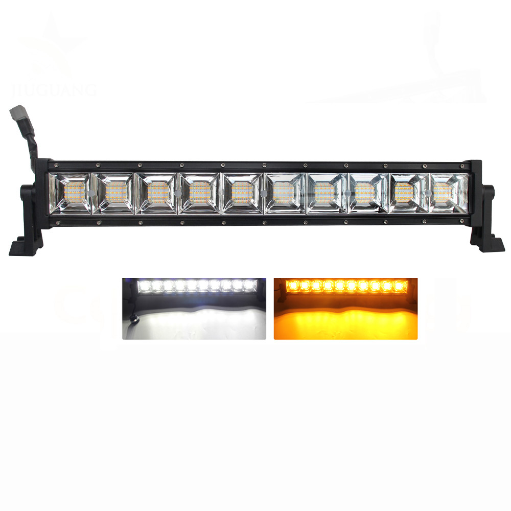 Wholesale Offroad Dual Color 22inch Strobe Led Light Bar 4x4 Spot Lights from china suppliers