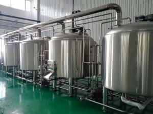 Wholesale 3500L brewery beer equipment and micro brewery and beer factory from china suppliers