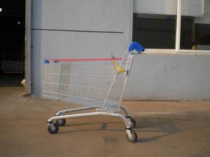 Wholesale 232L Zinc Plated Supermarket Shopping Cart Trolley High Capacity from china suppliers