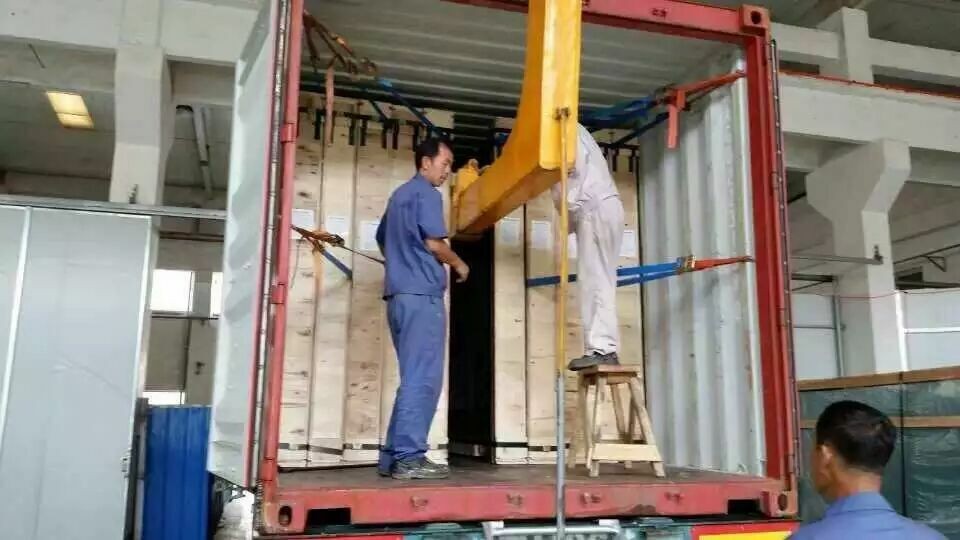 U Shape Container Lifting Crane,C Grab for Glass Container Crane,U Shape Glass