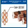 Buy cheap 7#8AWG Copper Clad Steel Wire For Electrical Conductors Purposes ASTM B228 from wholesalers
