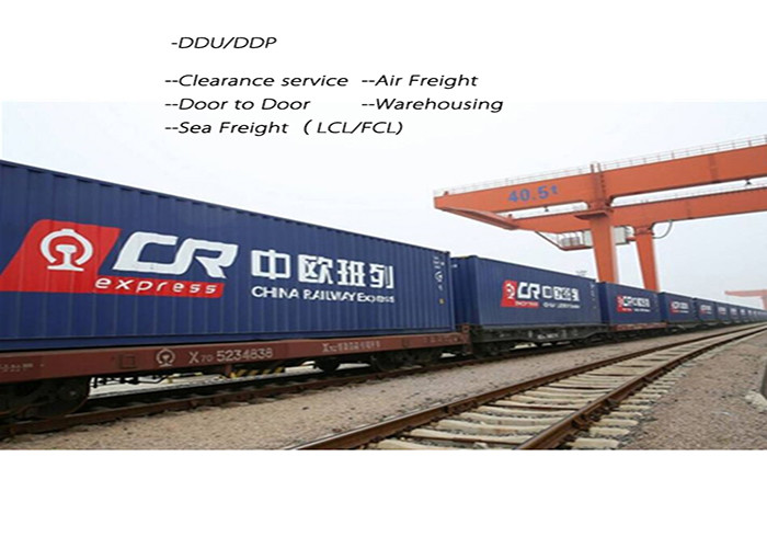 FBA Amazon Rail Freight Transport From China To Europe London France Italy for sale