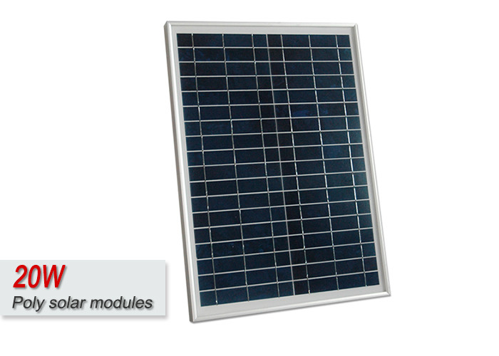Wholesale RV 20w Poly Solar Panel Kits / Polycrystalline Solar Module Panel With Aluminium Frame from china suppliers