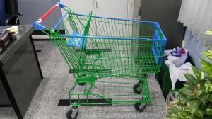 Wholesale Supermaket 150L Wire Shopping Trolley With Advertisement Board from china suppliers