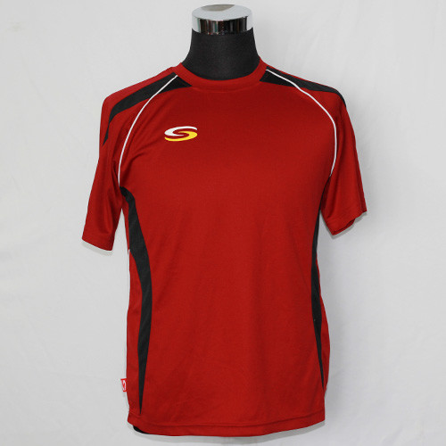 Wholesale Bright Red Custom Cricket Jerseys Customized Color Fade - Free Sublimation Printing from china suppliers
