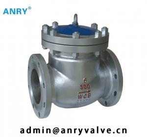 Buy cheap Butt Welded  API 6D Check Valve  Stellite Overlay Disc  Stainless Steel from wholesalers
