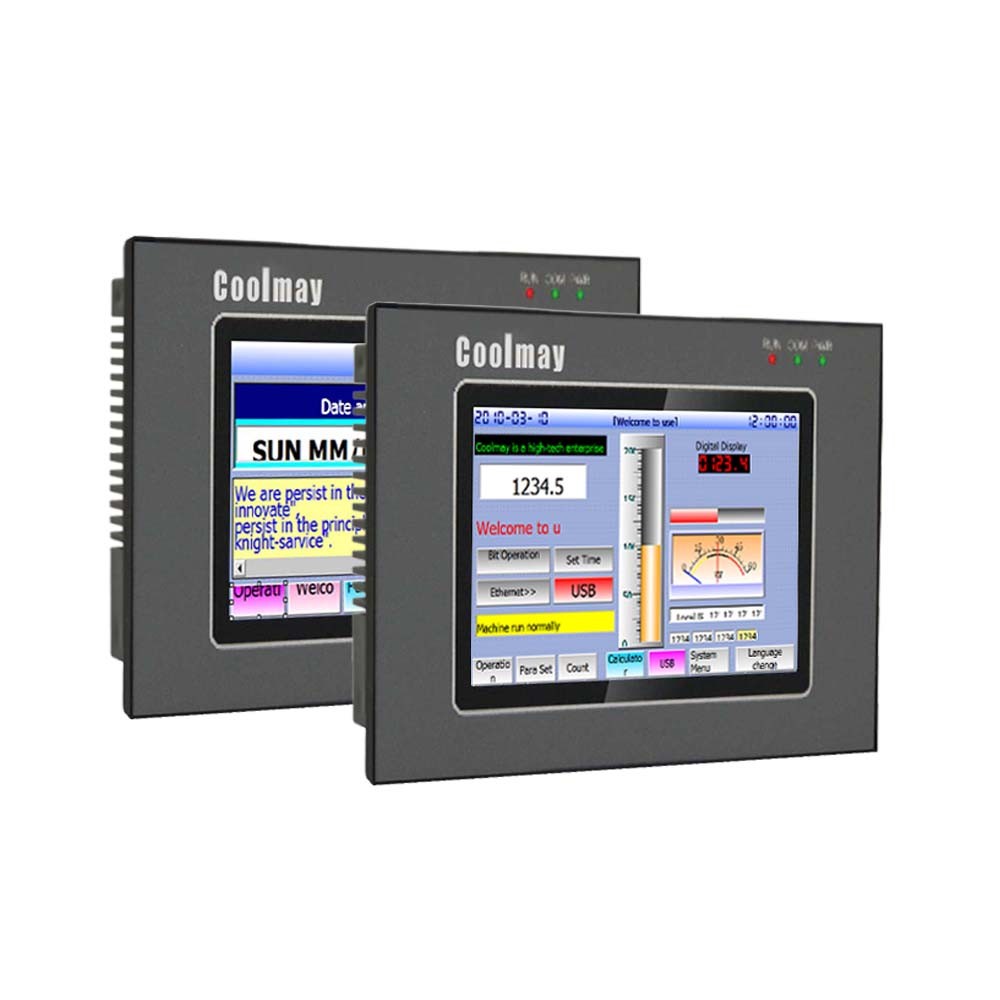 Wholesale ODM 5 Inch TFT PLC HMI PLC Combo 2 Channels Analog Outputs 20mA from china suppliers