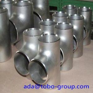 Wholesale SCH 80 ASTM A403 WP316L Stainless Steel Equal Butt Welding Tee For Gas Oil from china suppliers