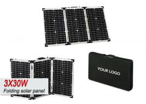 Wholesale Mono 90w Portable Foldable Solar Panel For Camping / Boats High Performance from china suppliers