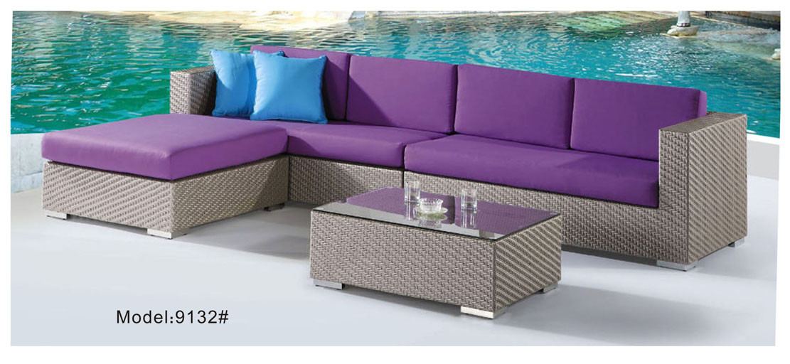 Buy cheap outdoor sofa furniture rattan modular sofa --9132 from wholesalers