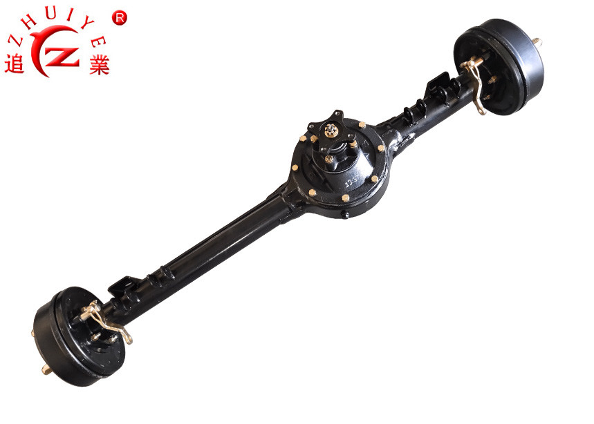 Motorized Trike Light Duty Axle , 4 Bolt Semi Floating Mechanical Rear Differential Axle