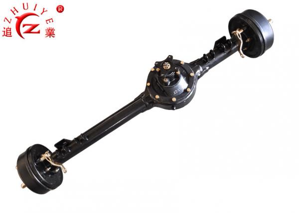 Quality Motorized Trike Light Duty Axle , 4 Bolt Semi Floating Mechanical Rear Differential Axle for sale