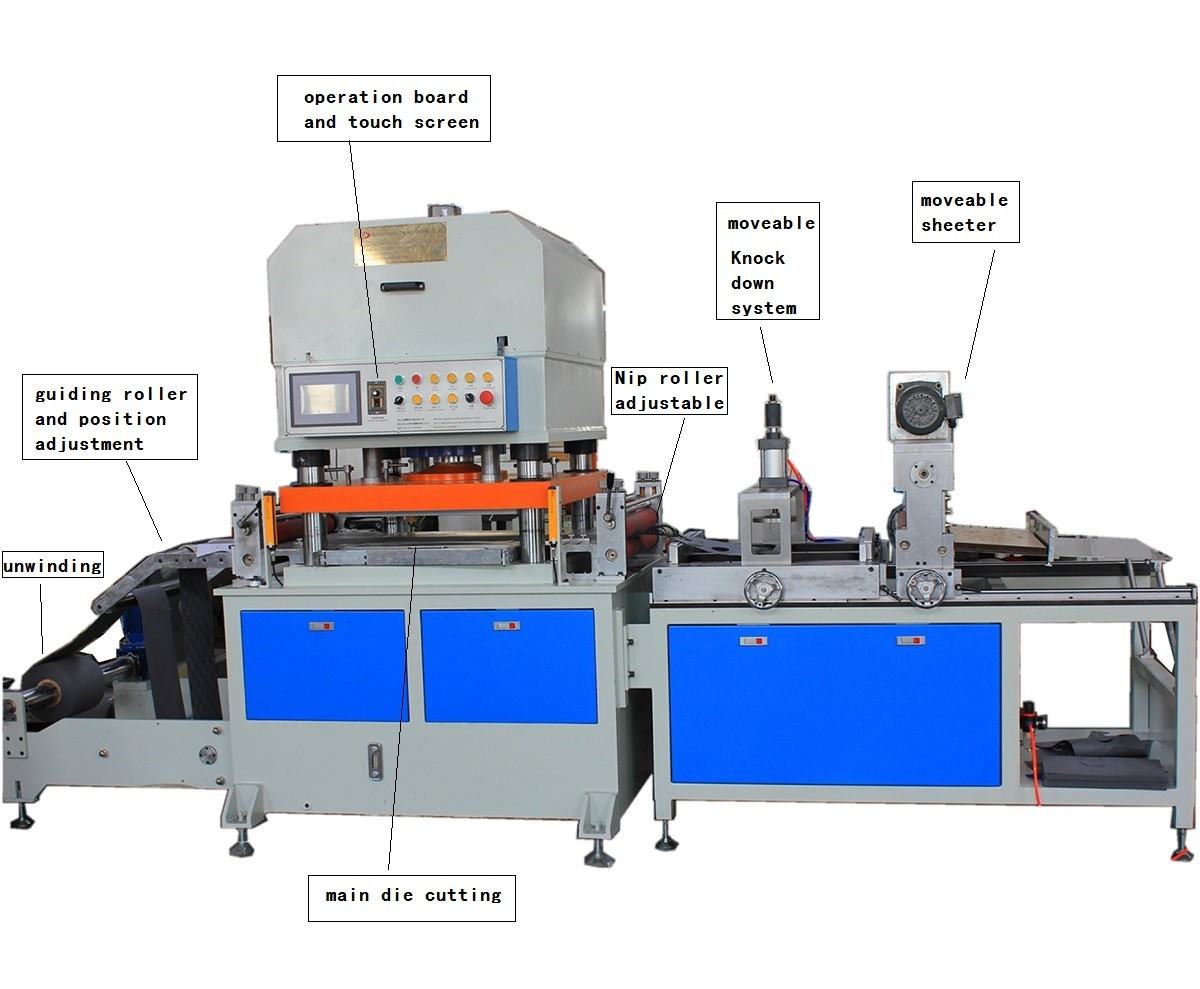 Wholesale Robot Automatic Operation System Precision Die Cutting Machine from china suppliers
