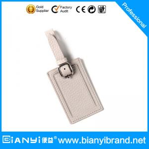 Wholesale China factory supply high quingity soft leather luggage tag from china suppliers
