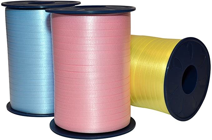 Wholesale Customized 450Y Crimped Ribbon Roll Curling Plastic Ribbon Decoration from china suppliers