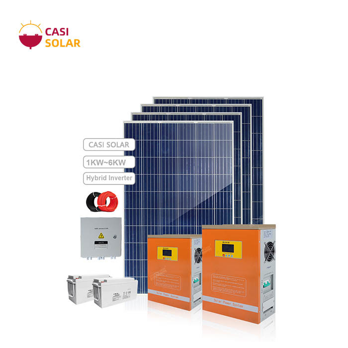 Wholesale Rooftop 5kw Hybrid Solar System 240V 5000 Watt Solar Generator from china suppliers
