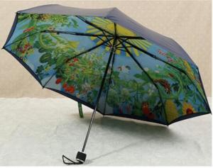 Wholesale 21 Inches Collapsible Patio Umbrella Manual Open Metal Frame Printed Pattern from china suppliers