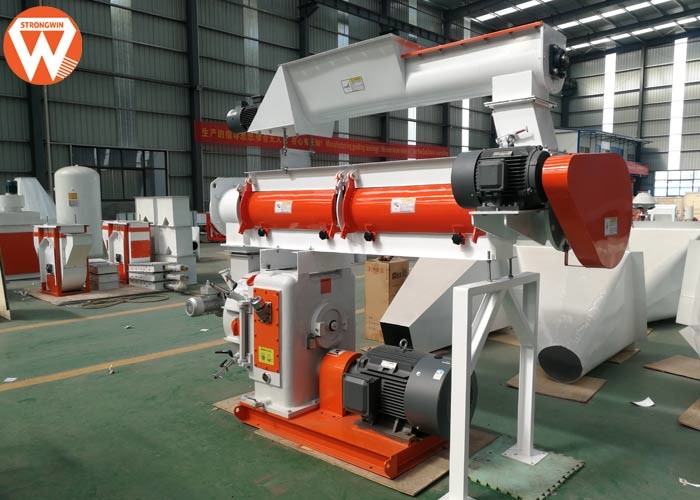 150kw Pellet Production Equipment , Stable Performance Farm Industry Feed Pellet Plant
