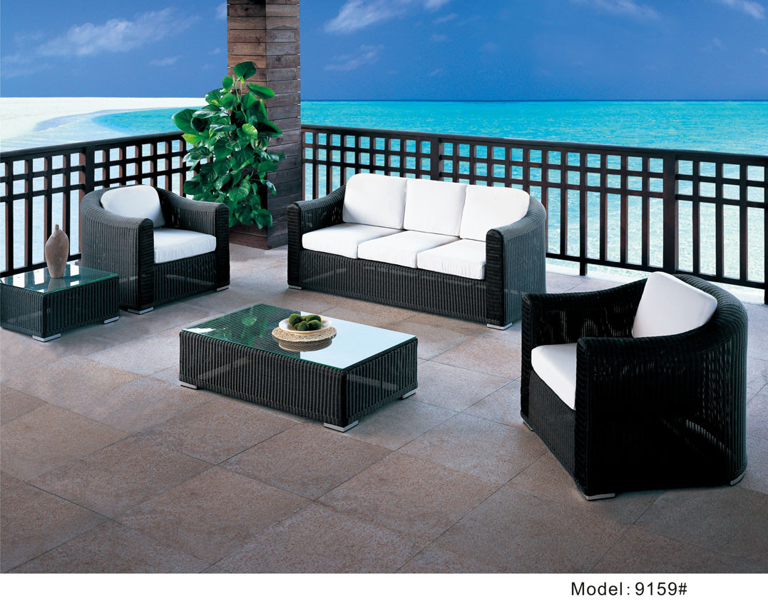 Wholesale 9pc Outdoor wicker dinning table & chair--9159 from china suppliers