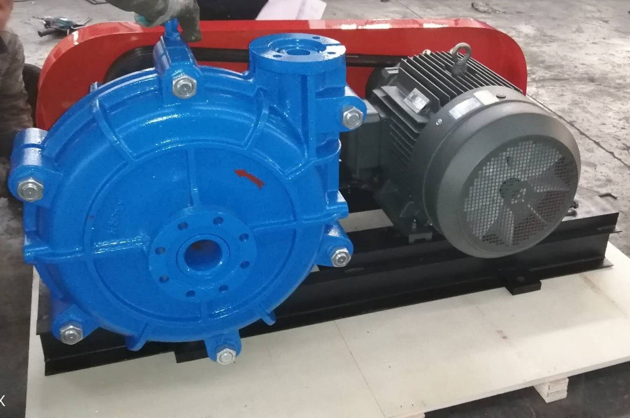 Wholesale Heavy Duty High Pressure Slurry Pump High Chrome with Color RAL5015 from china suppliers